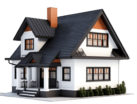 3d view house model removebg preview Roof Monkey USA Goshen, IN