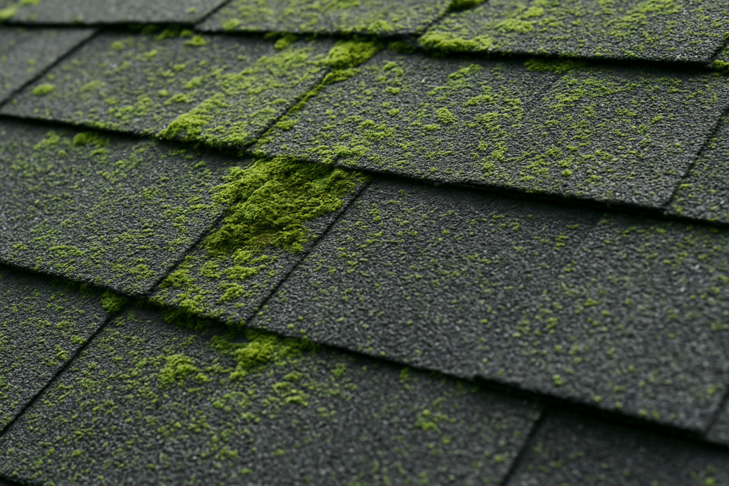 common roofing problems in Indiana - Algae Growth