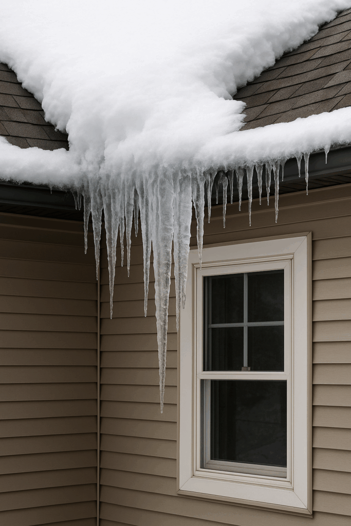 Ice Dams Northern Indiana