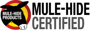 Mule hide certified badge