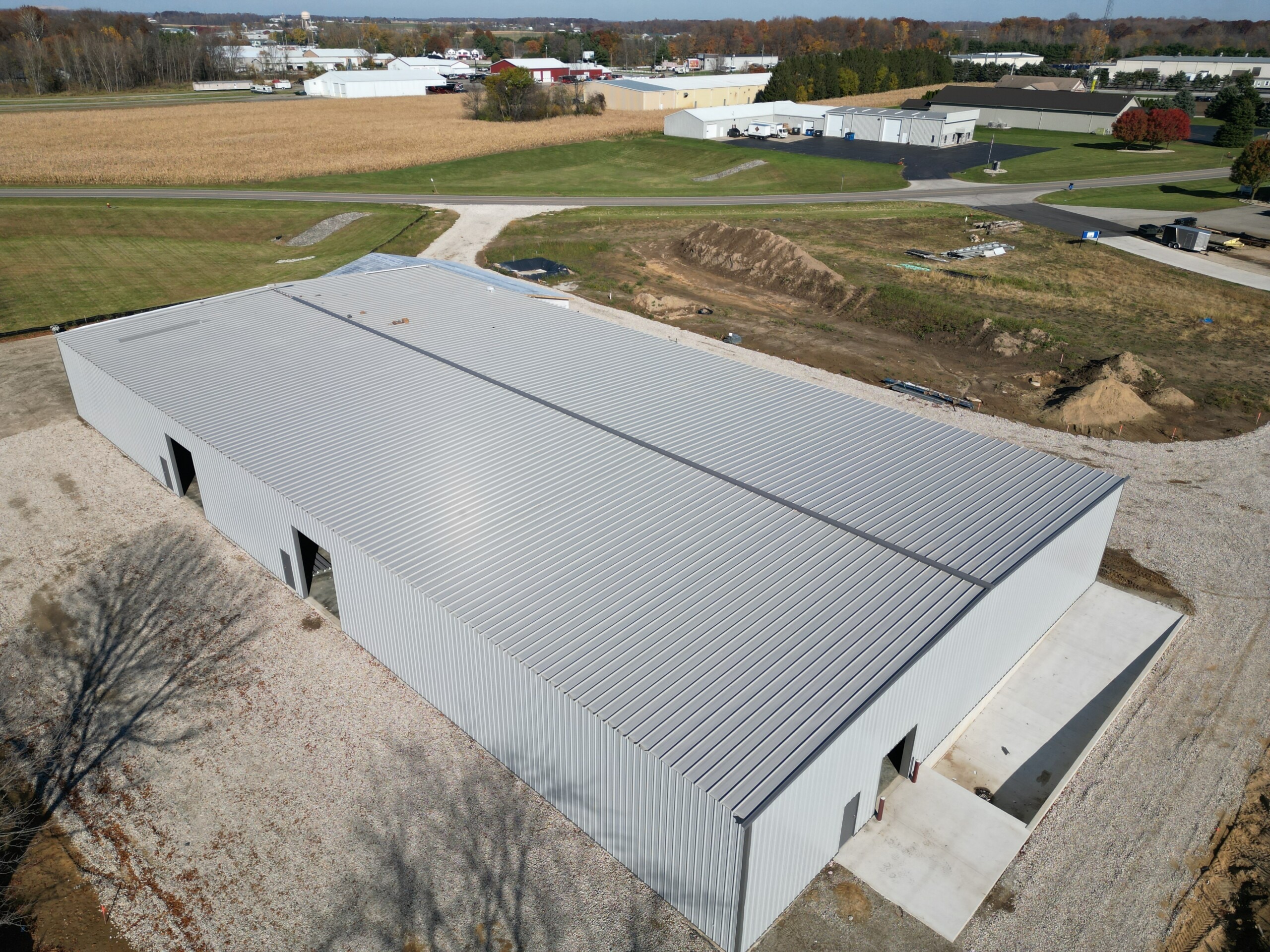 do it right roofing – metal roof on large commercial building Commercial Metal Roofing