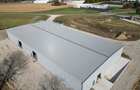 do it right roofing - metal roof on large commercial building