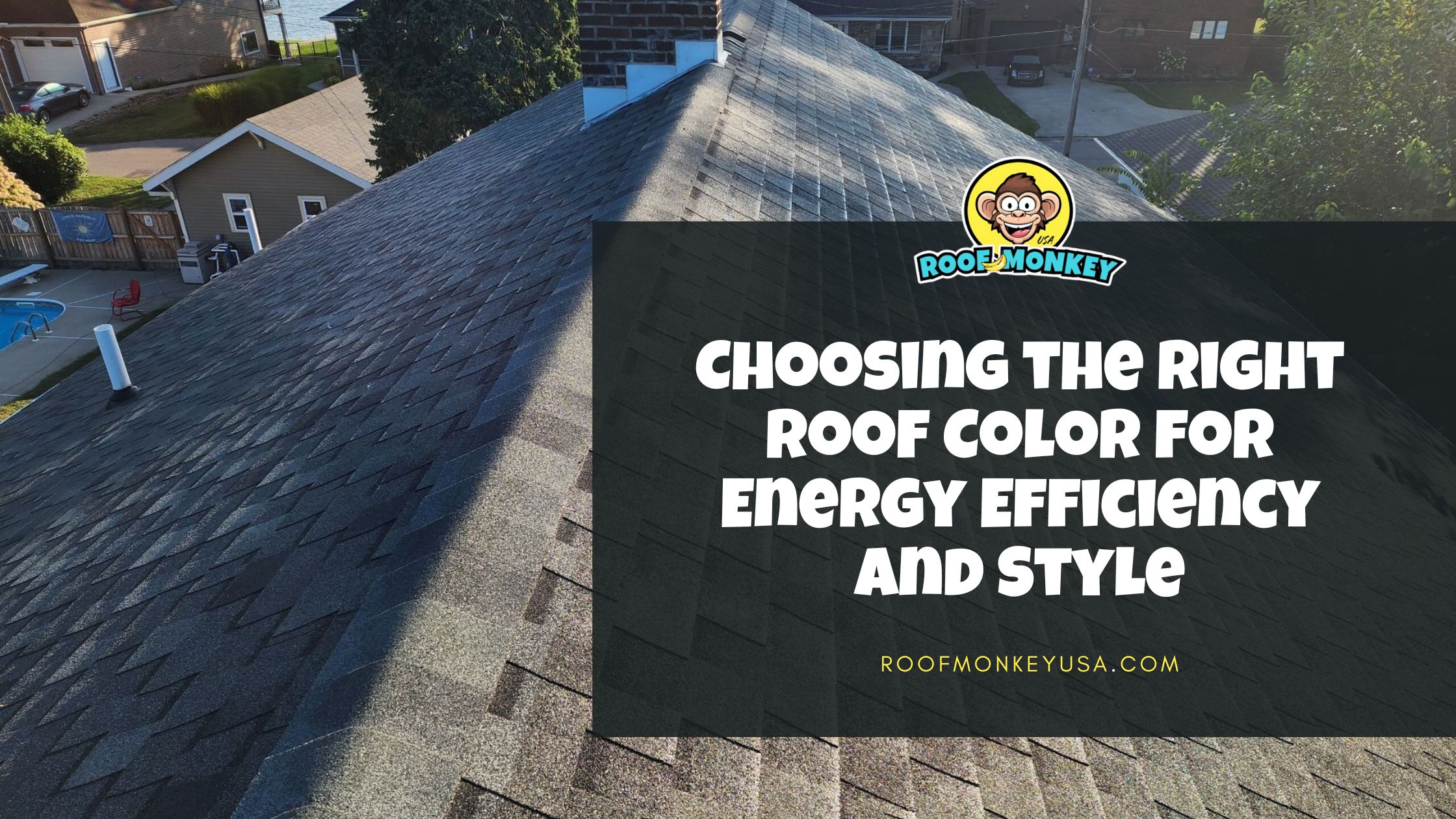 Choosing the Right Roof Color for Energy Efficiency and Style 6 Roof Monkey USA Goshen, IN roof color for energy efficiency